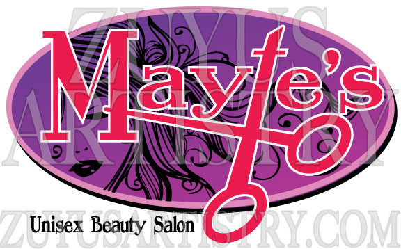 Mayte's salon logo for 