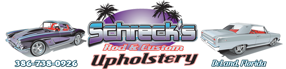 schrecks upholstery logo