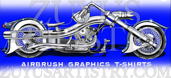 Zuyus Artistry Airbrush bike