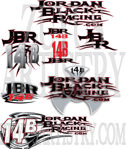 jordan black racing