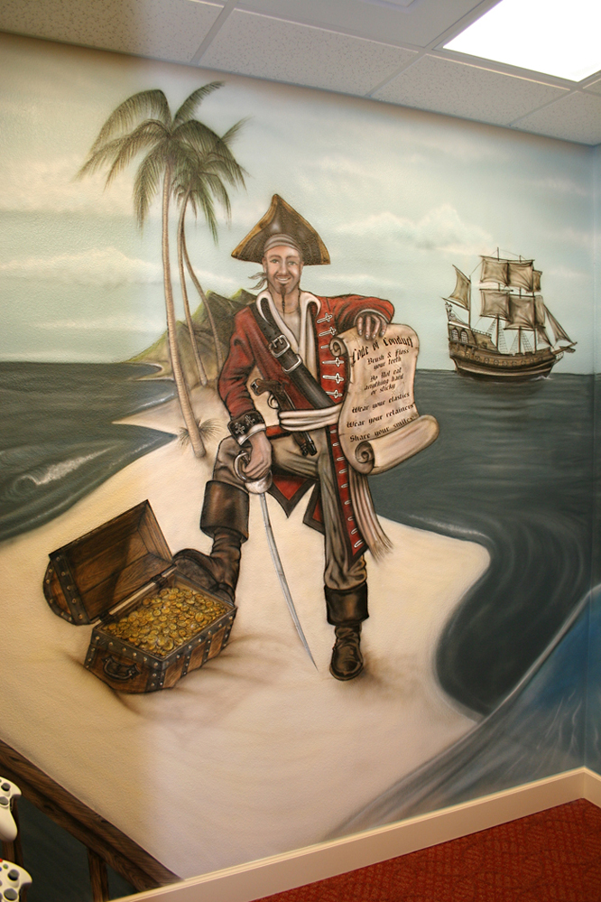 Dr cordoba pirate mural lake mary florida