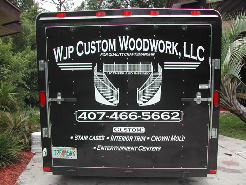 custom home construction trailer